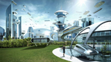 Sci-fi futuristic city cities artwork wallpaper