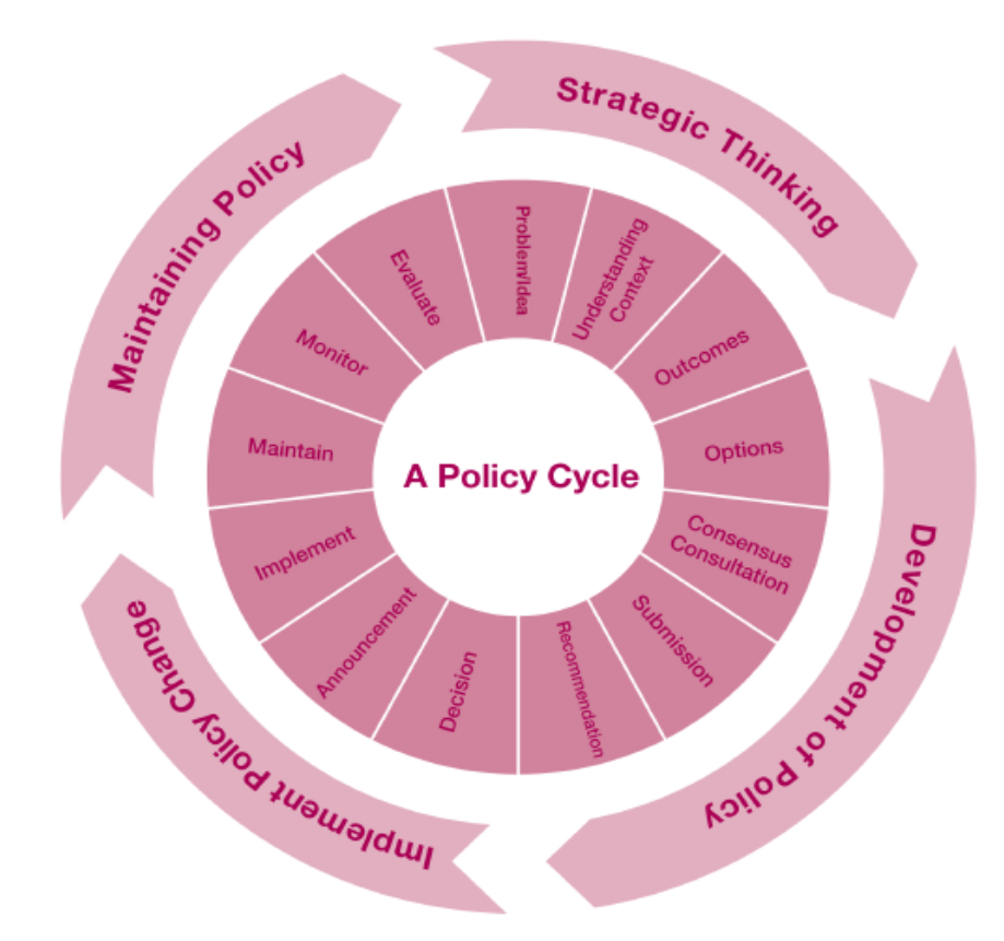 Example of a Policy Cycle | wikimedia.org | Anthony F. Camilleri